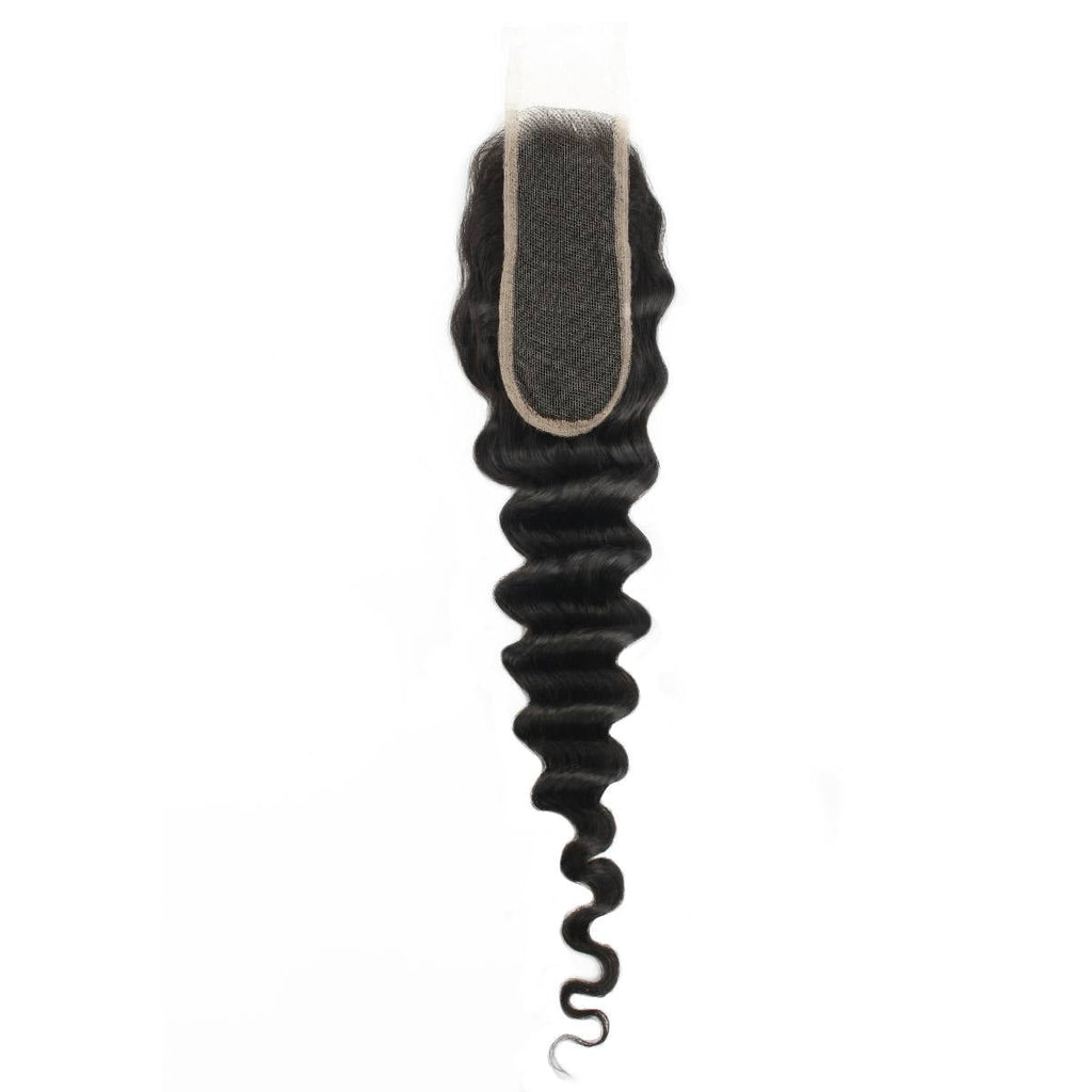 Deep Wave 2x6 HD Lace Human Hair Closure - Private Label