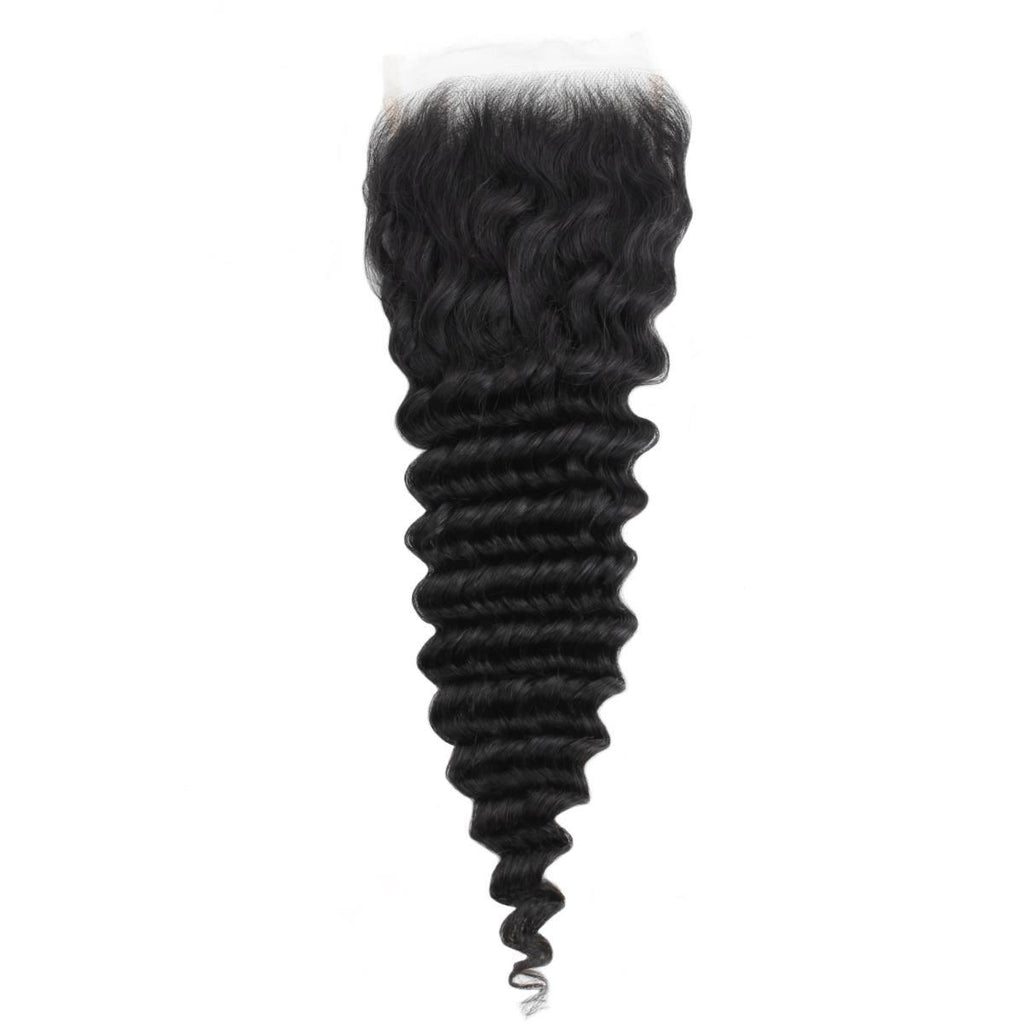 Deep Wave 5x5 HD Lace Human Hair Closure - Private Label