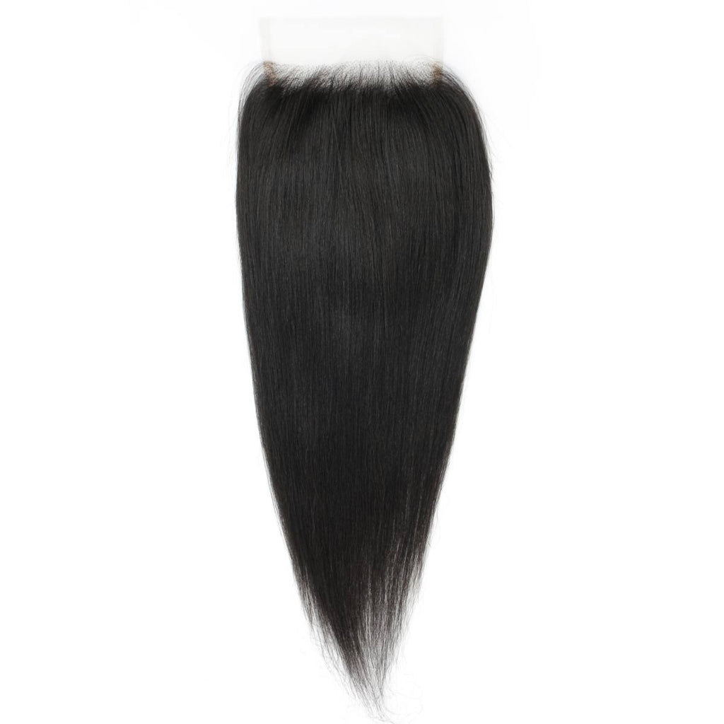 Yaki Straight 5x5 HD Lace Human Hair Closure - Private Label