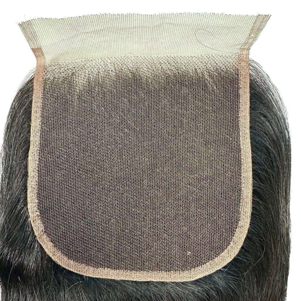 Jet Black Body Wave 5x5 HD Lace Human Hair Closure - Private Label