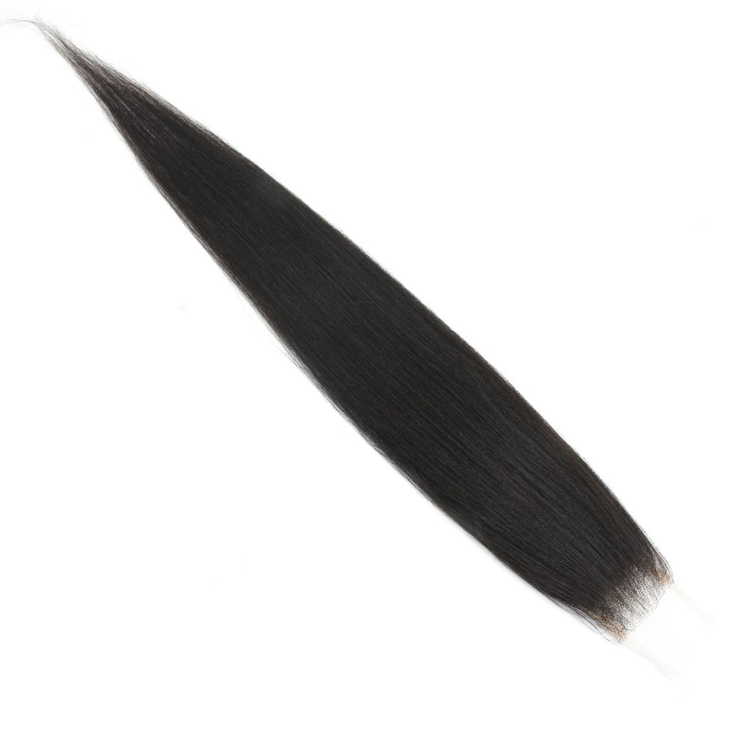 Yaki Straight 2x6 HD Lace 100% Human Hair Closure - Private Label