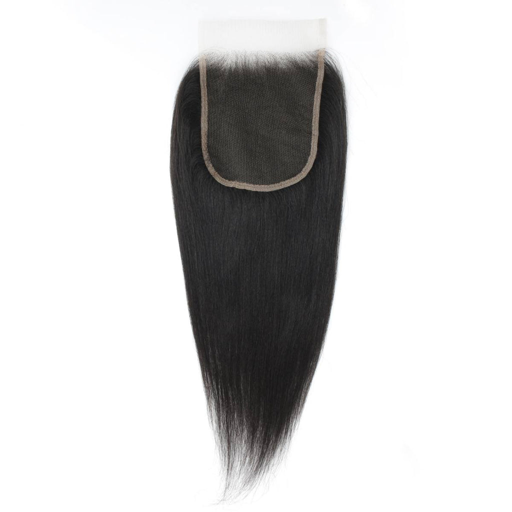 Yaki Straight 5x5 HD Lace Human Hair Closure - Private Label