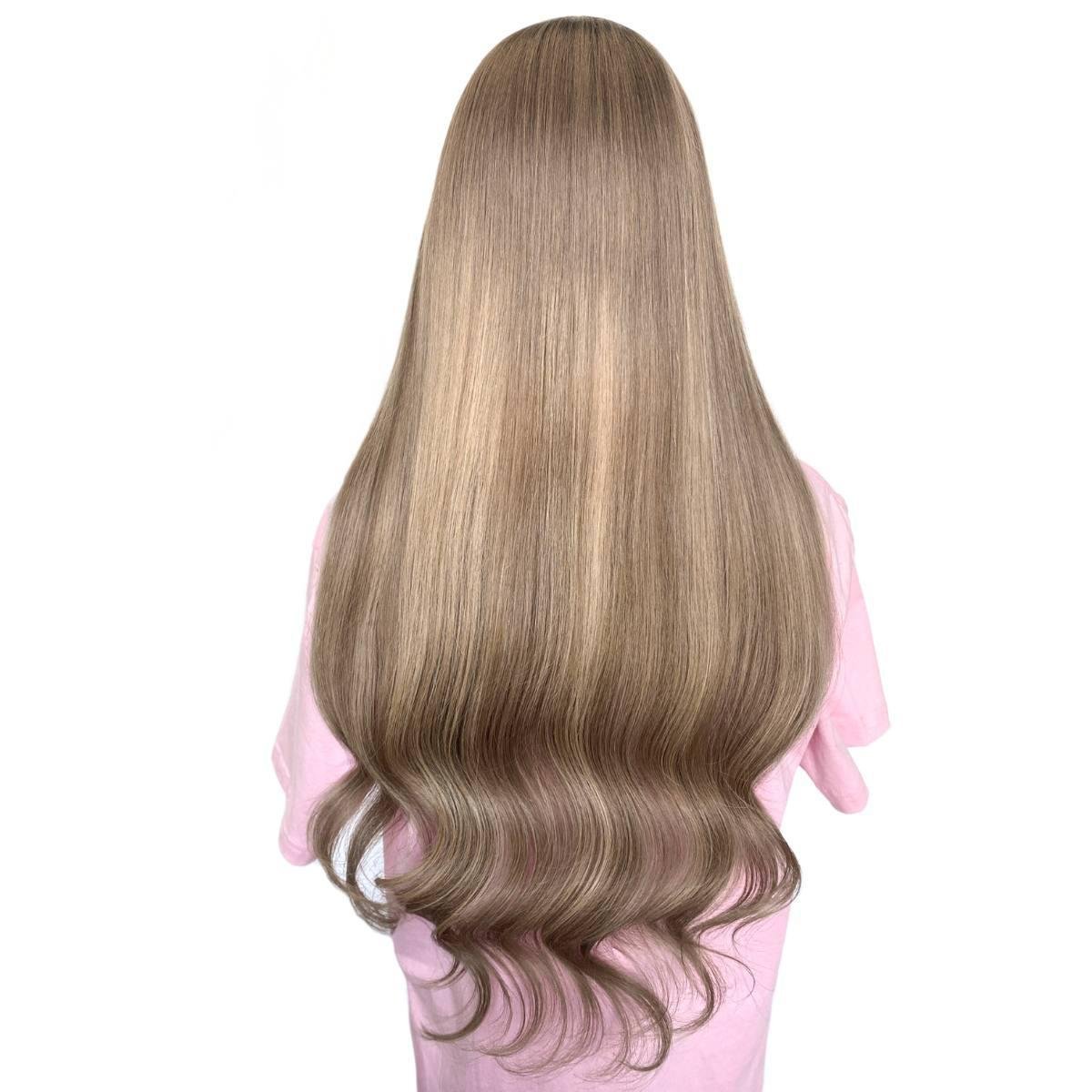 Hazel Glueless 5x5 HD Lace Professionally Colored 100% Human Hair Closure Wig - Private Label