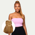 Honey Blonde 100% Human Hair Ponytail Extension - Private Label