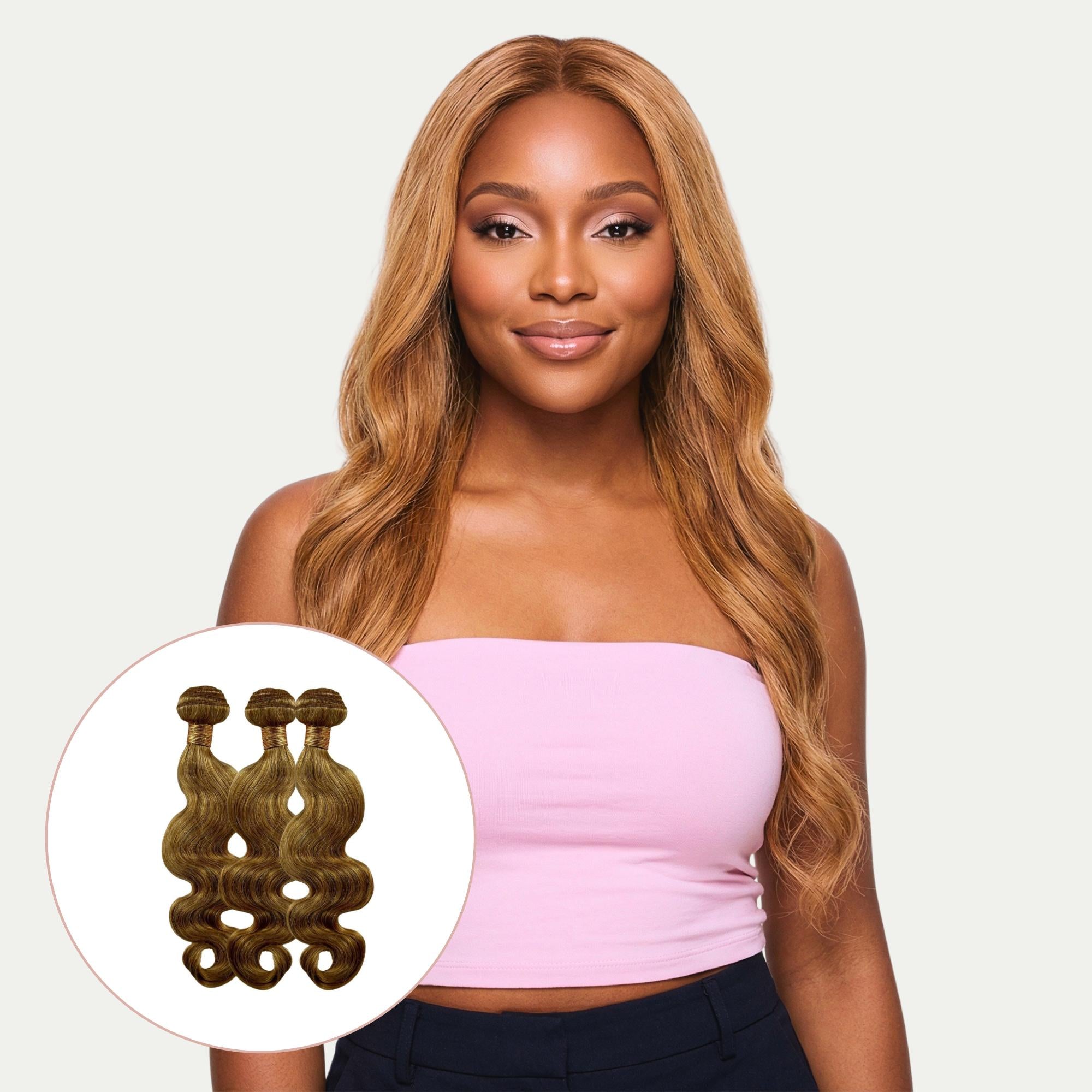 Honey Blonde Body Wave 100% Human Hair Bundle Deals - Private Label