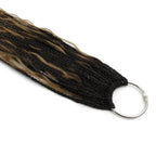 Honey Blonde Ombre Deep Wave Boho Box Braids with Human Hair Crochet Curls - Private Label