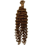 Honey Blonde Deep Wave 27 Bulk 100% Human Braiding Hair - Private Label