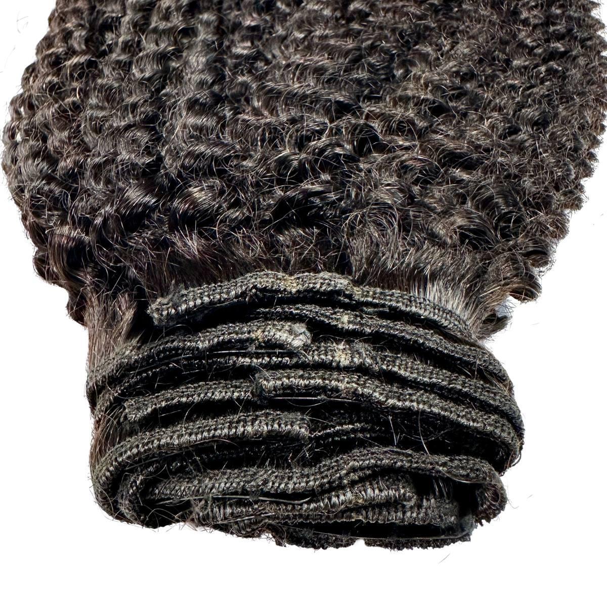 Jerry Curl Clip - In 100% Human Hair Extensions - Private Label