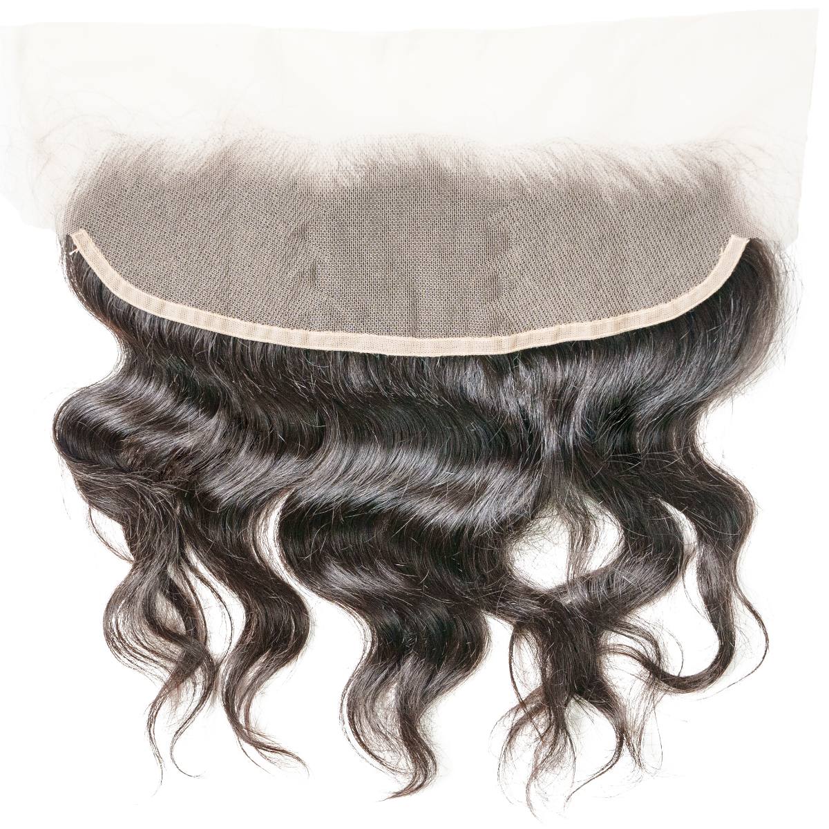 Raw Indian Curly 13x4 Transparent Lace 100% Human Hair Frontal SALE - Private Label