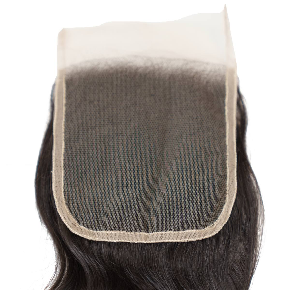 Raw Indian Wavy 5x5 Transparent Lace 100% Human Hair Closure SALE - Private Label