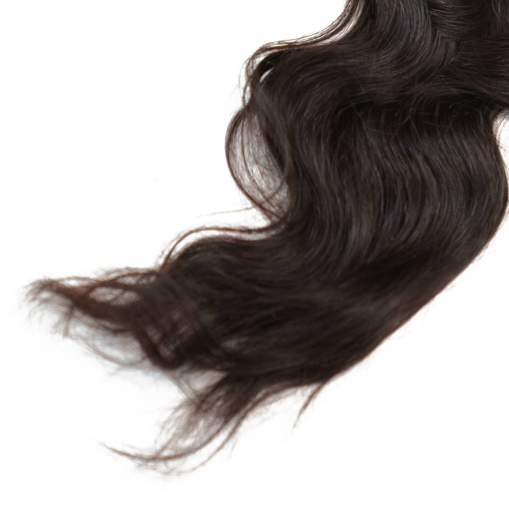 Raw Indian Wavy 5x5 Transparent Lace 100% Human Hair Closure - Private Label