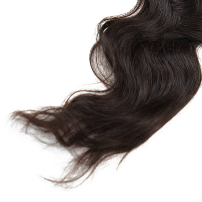 Indian Wavy 5x5 Transparent Hair End