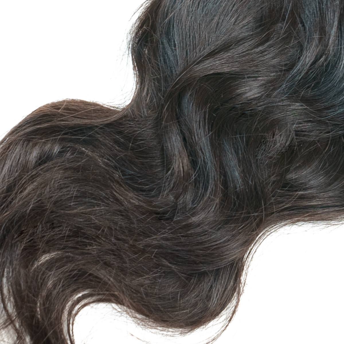 Indian Wavy 5x5 Transparent Hair Texture