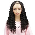 Italian Curl U Part 100% Human Hair Wig - Private Label