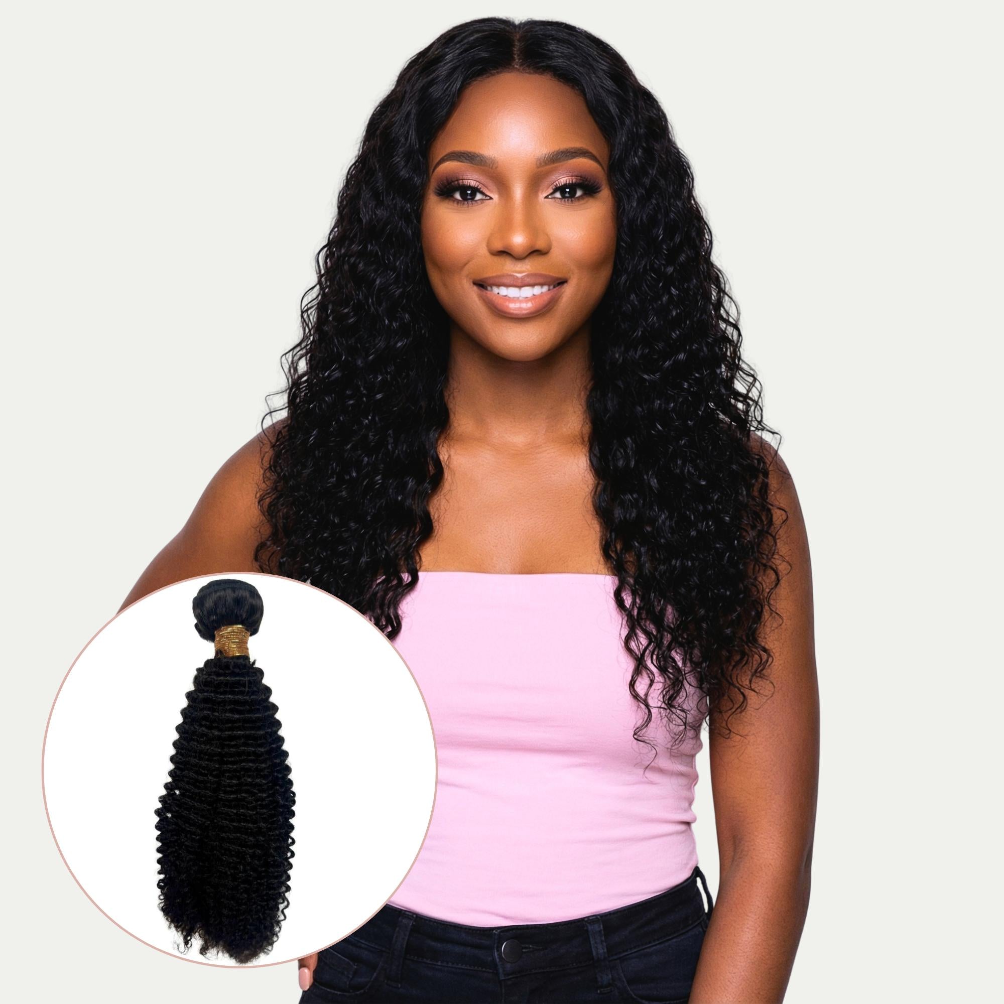 Jerry Curl 100% Human Hair Bundles - Private Label