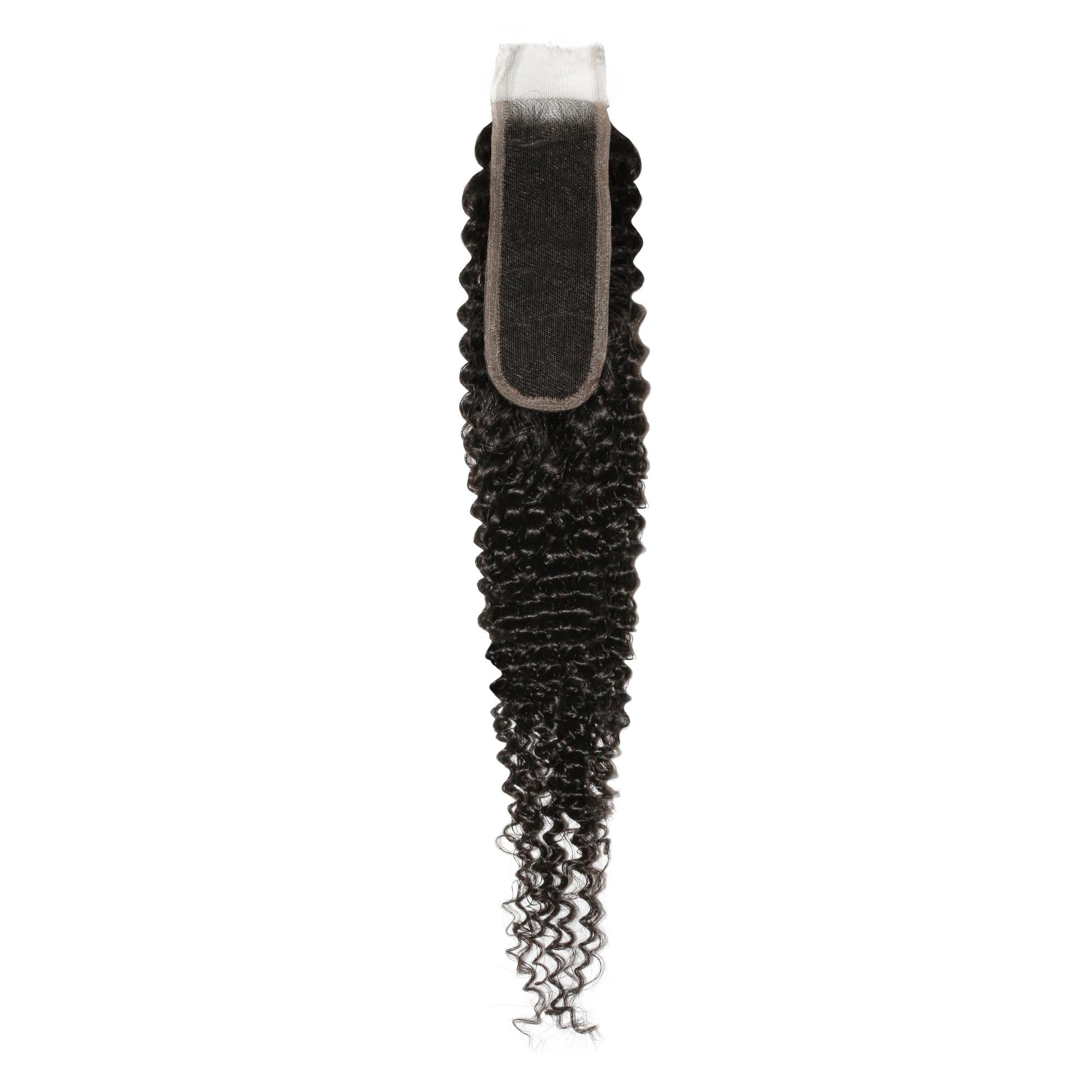 Jerry Curl 2x6 HD Lace 100% Human Hair Closure - Private Label
