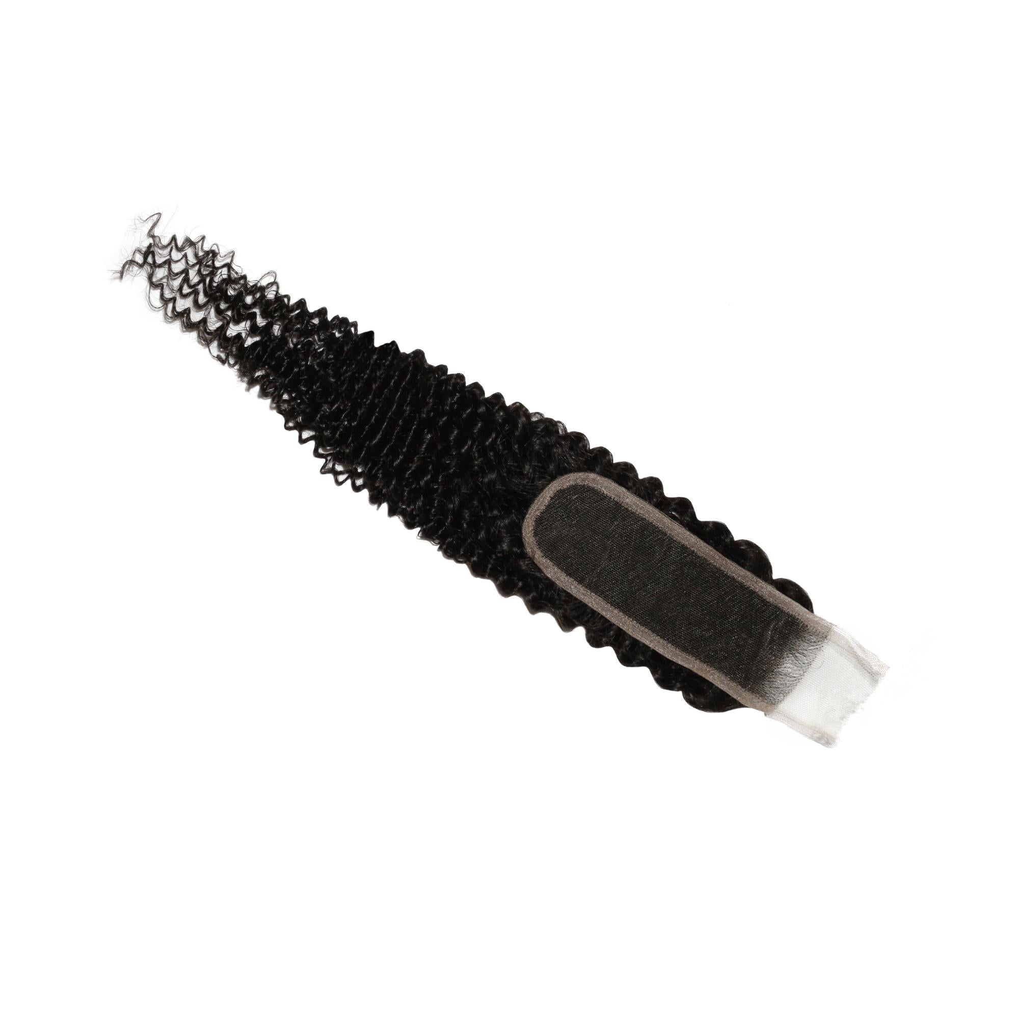 Jerry Curl 2x6 HD Lace 100% Human Hair Closure - Private Label