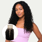 Jerry Curl 2x6 HD Lace 100% Human Hair Closure - Private Label