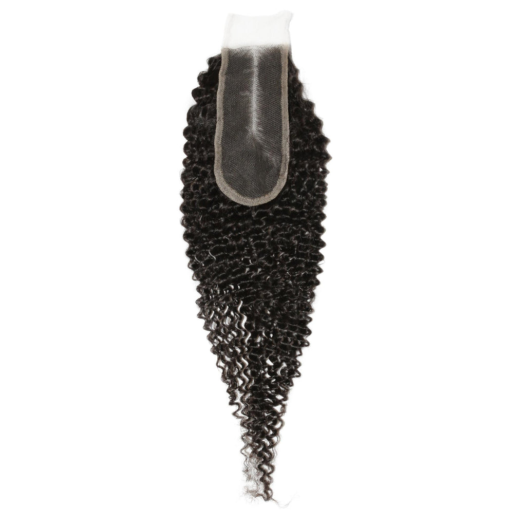 Jerry Curl 2x6 Transparent Lace Human Hair Closure - Private Label