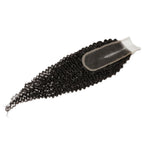 Jerry Curl 2x6 Transparent Lace Human Hair Closure - Private Label