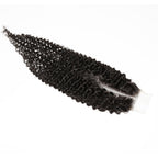 Jerry Curl 2x6 Transparent Lace Human Hair Closure - Private Label