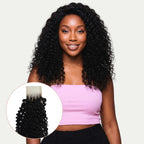 Jerry Curl 2x6 Transparent Lace Human Hair Closure - Private Label