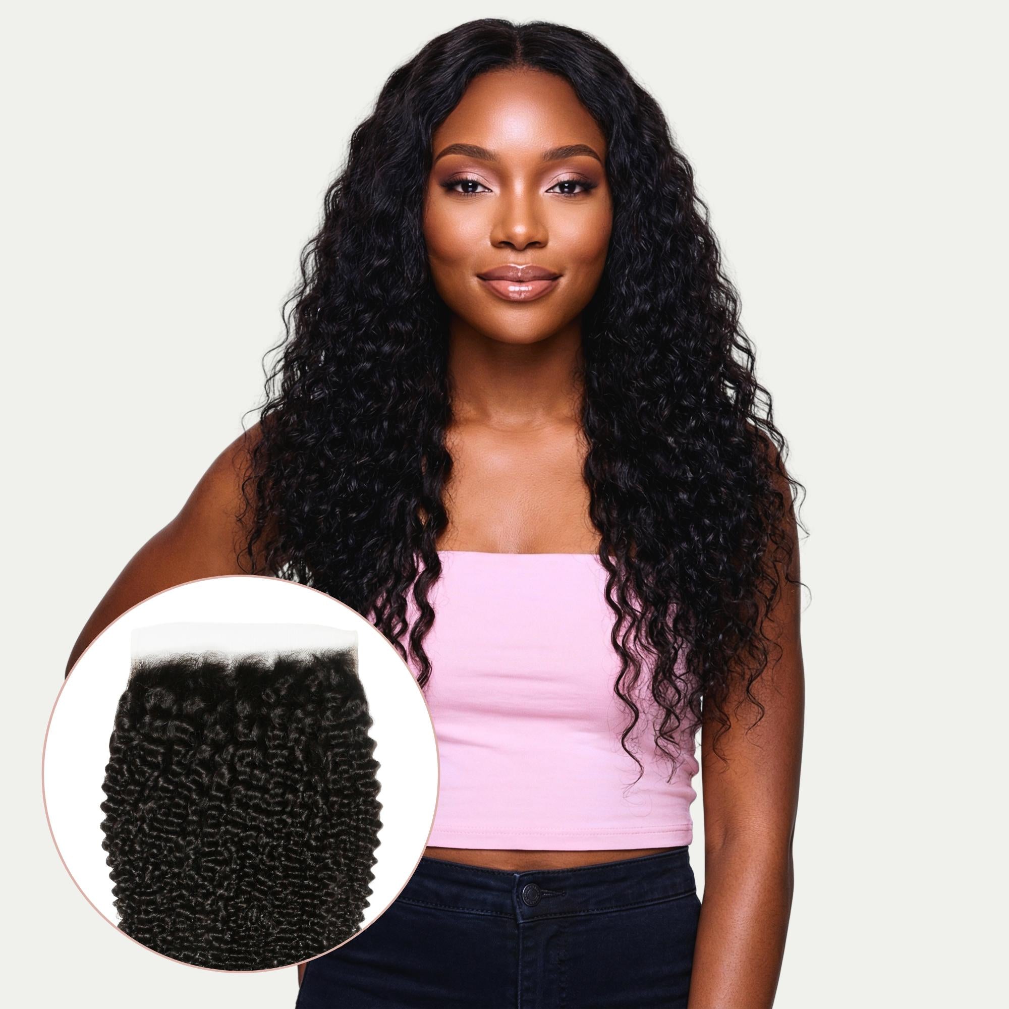 Jerry Curl 7x7 HD Lace Human Hair Closure - Private Label
