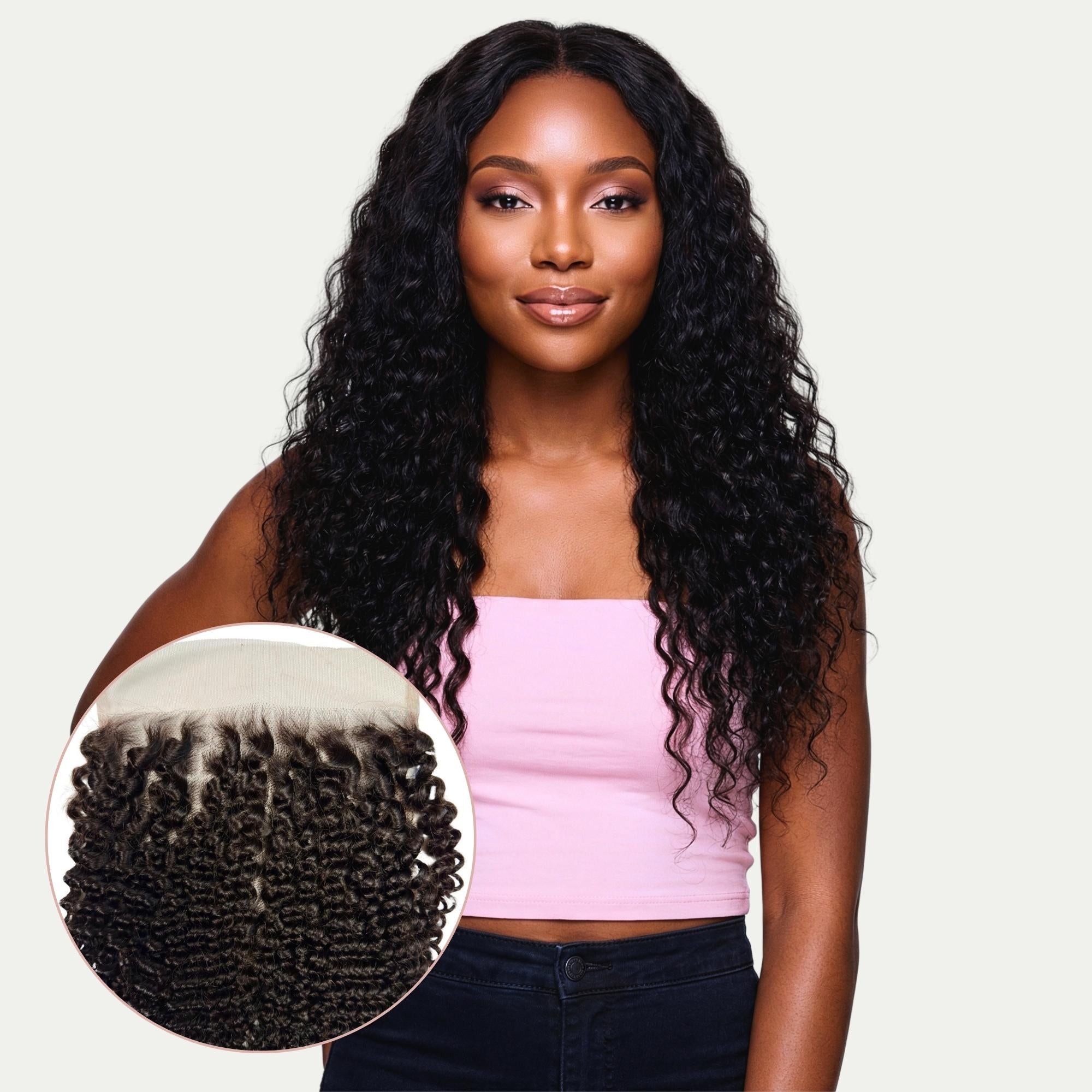 Jerry Curl 7x7 HD Lace Human Hair Closure - Private Label