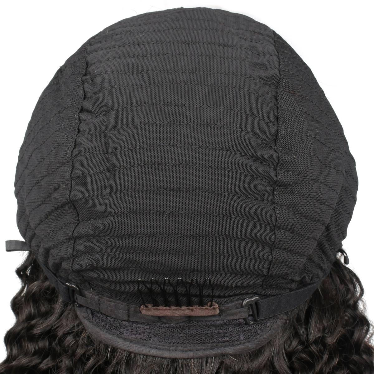 Jerry Curl V Part 100% Human Hair Wig - Private Label