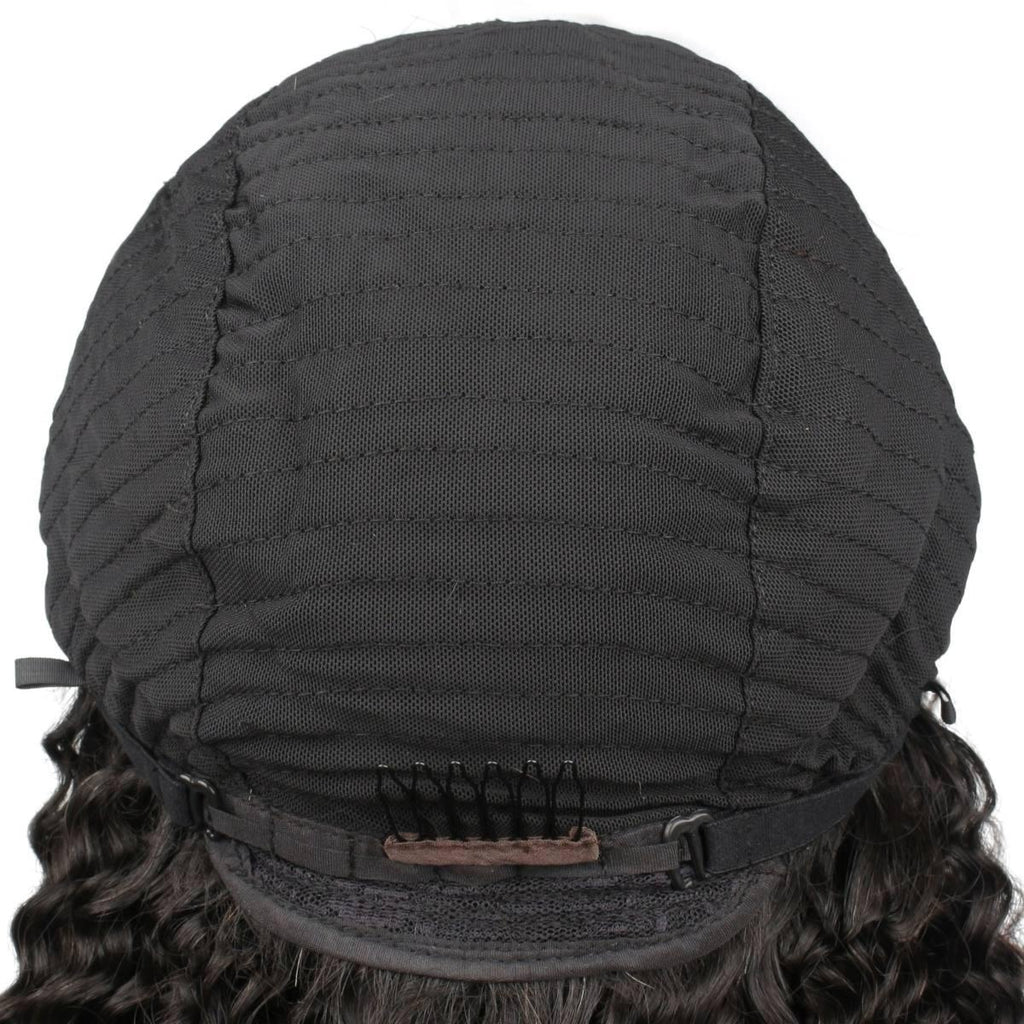 Jerry Curl V Part 100% Human Hair Wig - Private Label