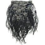 Jerry Curl Clip - In 100% Human Hair Extensions - Private Label