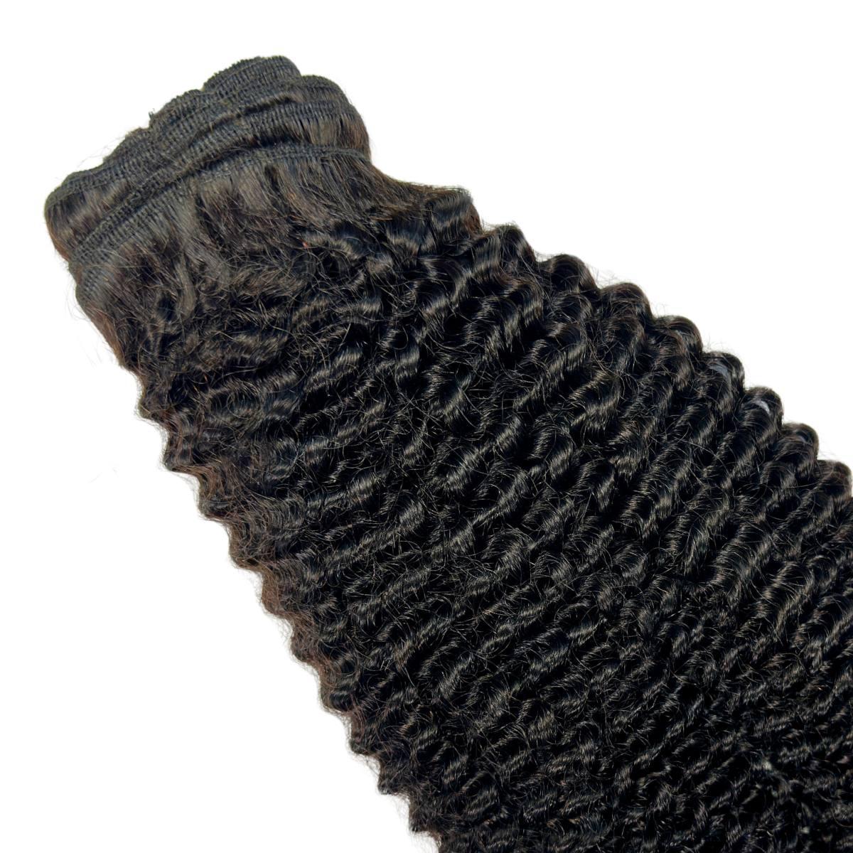 Jerry Curl Clip - In 100% Human Hair Extensions - Private Label