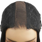 Jet Black 2x6 HD Lace Closure 100% Human Hair Bob Wig - Private Label