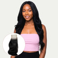 Jet Black Body Wave 2x6 HD Lace 100% Human Hair Closure - Private Label