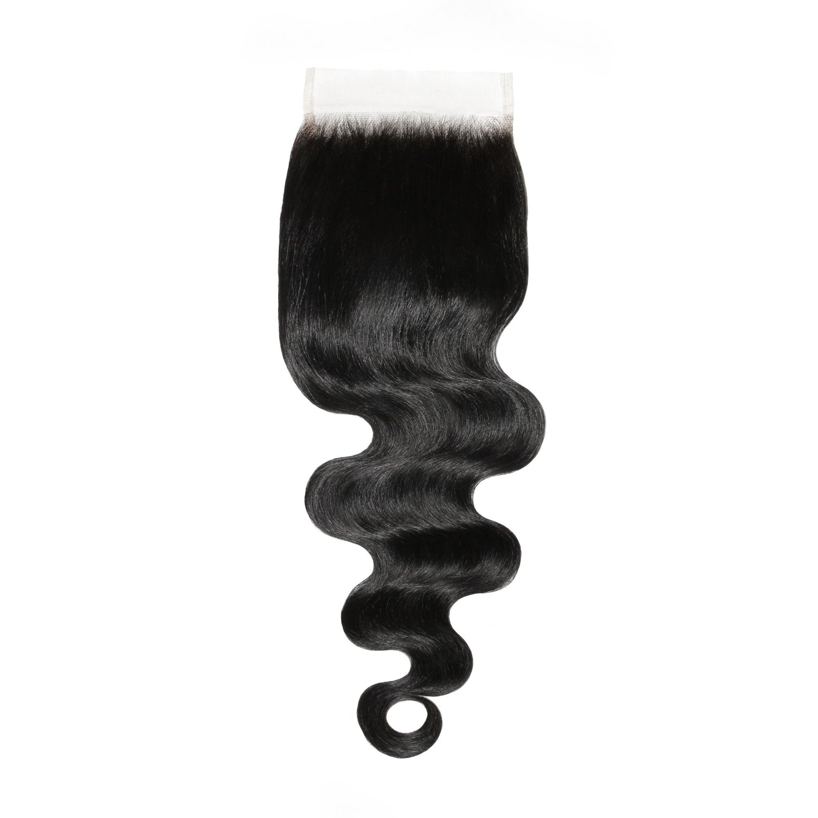 Jet Black Body Wave 5x5 HD Lace Human Hair Closure - Private Label