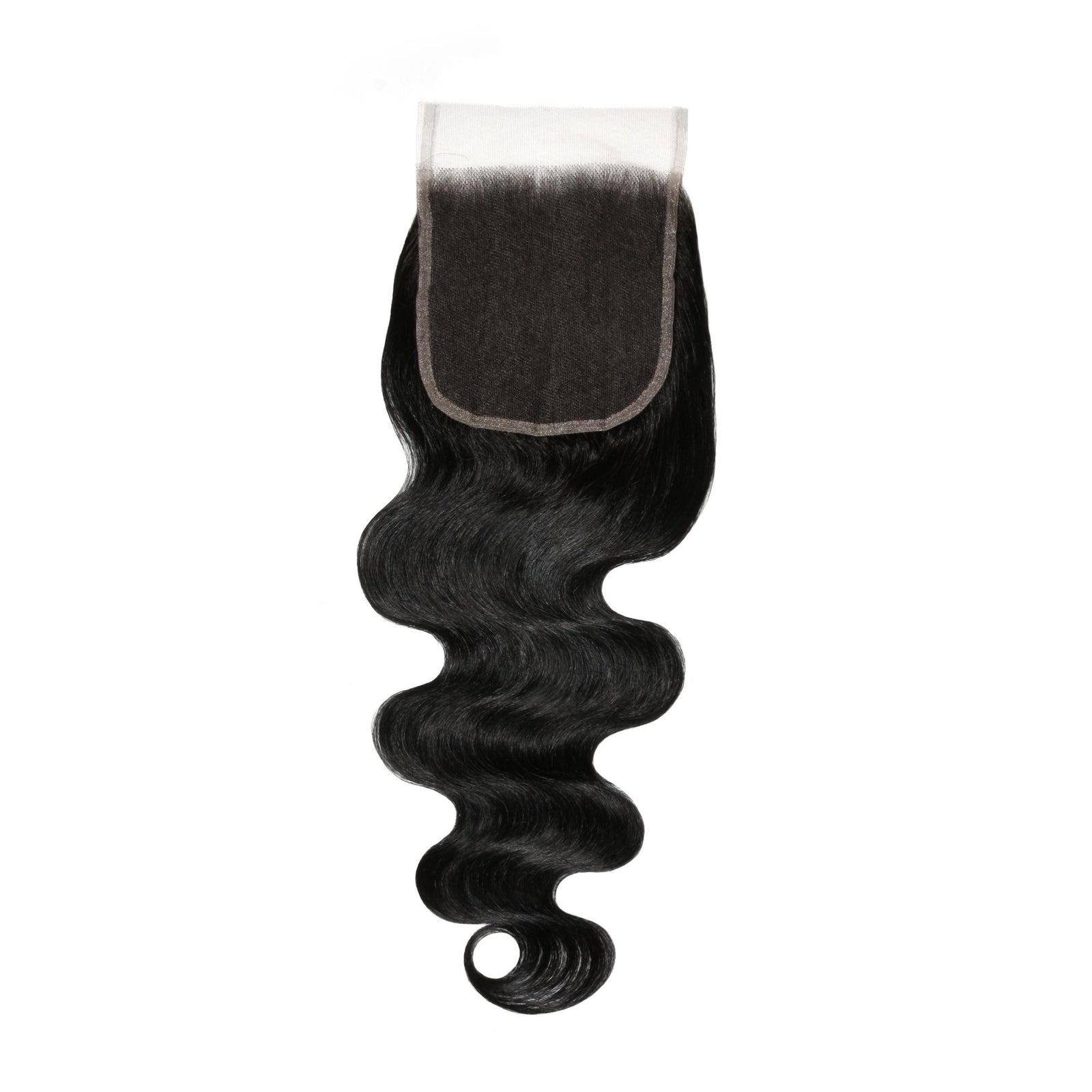 Jet Black Body Wave 5x5 HD Lace Human Hair Closure - Private Label
