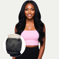 Jet Black Body Wave 5x5 HD Lace Human Hair Closure - Private Label