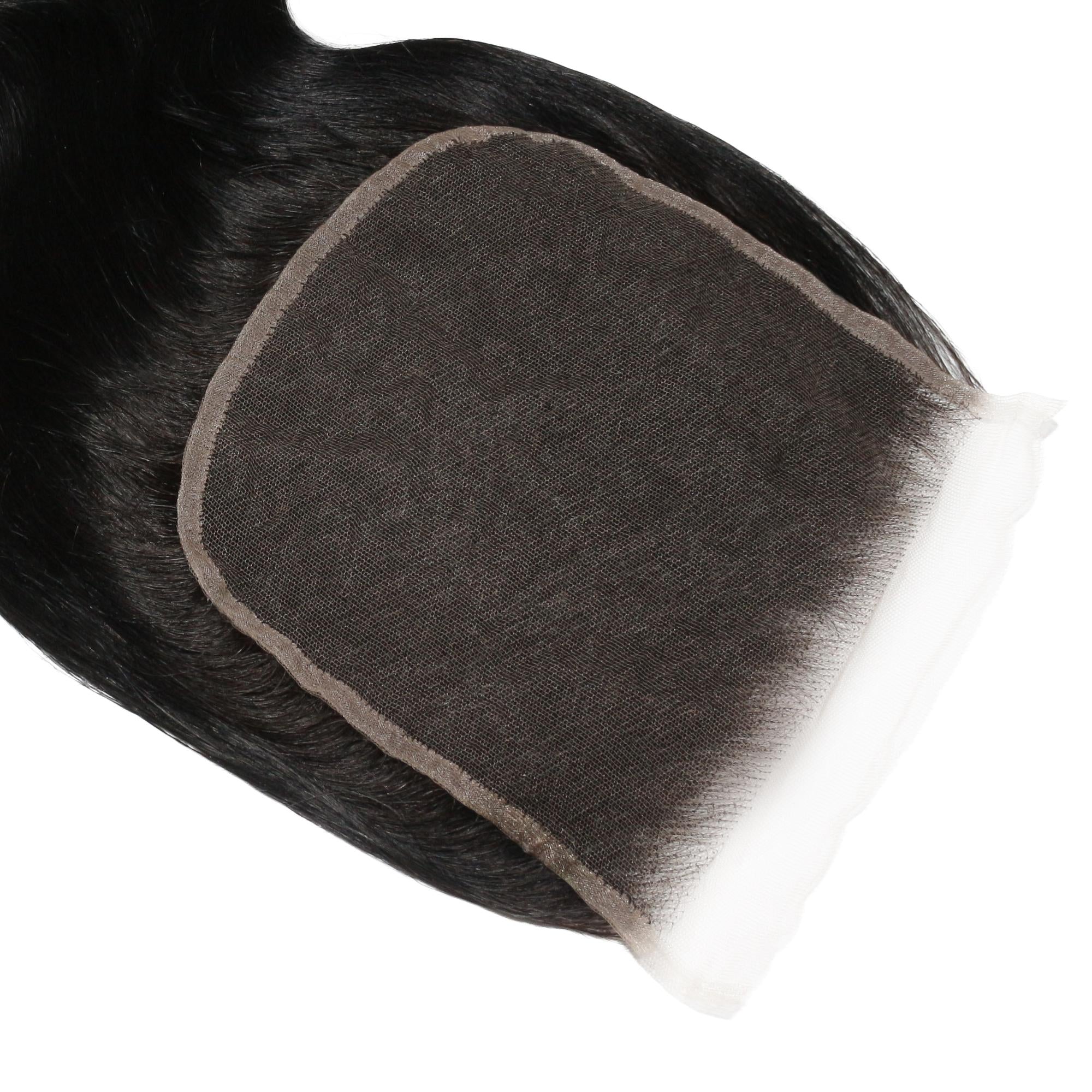 Jet Black Body Wave 6x6 HD Lace Human Hair Closure - Private Label