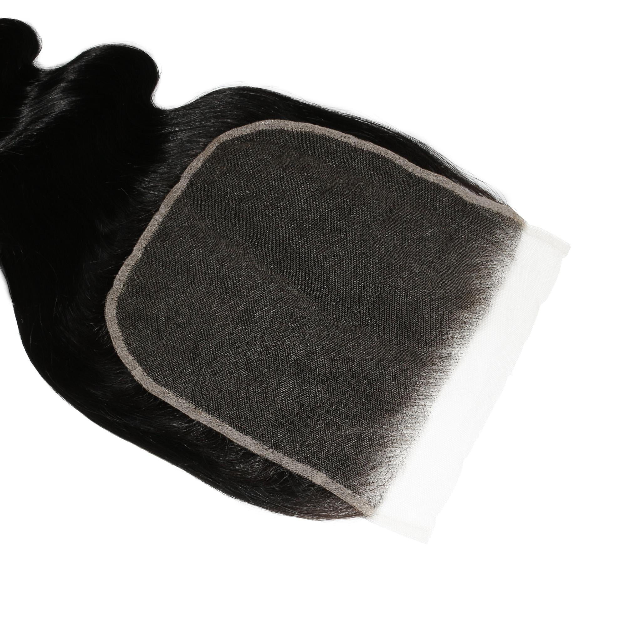 Jet Black Body Wave 7x7 HD Lace Closure – Private Label