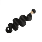 Jet Black Body Wave 100% Human Hair Bundles - Private Label