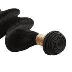 Jet Black Body Wave 100% Human Hair Bundles - Private Label
