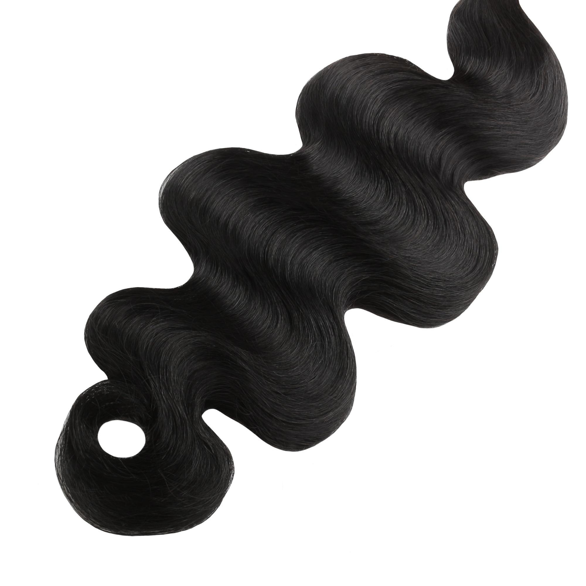 Jet Black Body Wave 100% Human Hair Bundles - Private Label