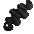 Jet Black Body Wave 100% Human Hair Bundles - Private Label