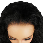 Jet Black Deep Wave 13x4 HD Lace Front Wig - Private Label