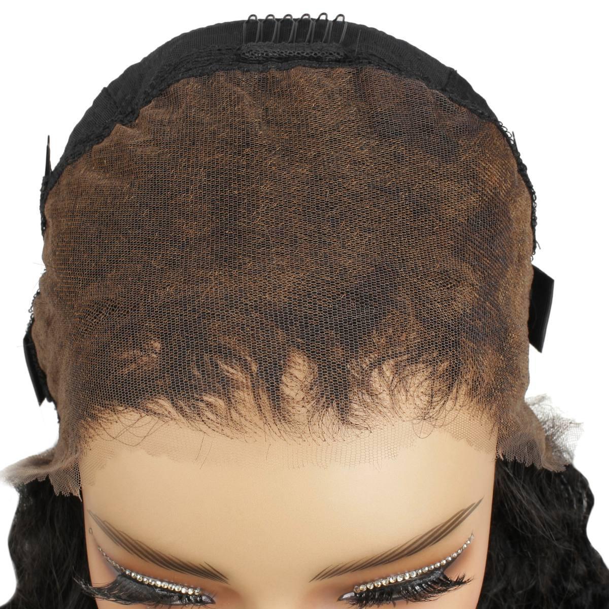 Jet Black Deep Wave 13x4 HD Lace Front Wig