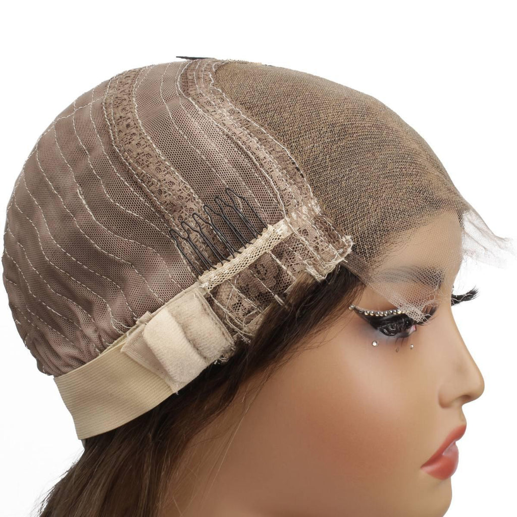 Jezebel Glueless 5x5 HD Lace Professionally Colored 100% Human Hair Closure Wig - Private Label