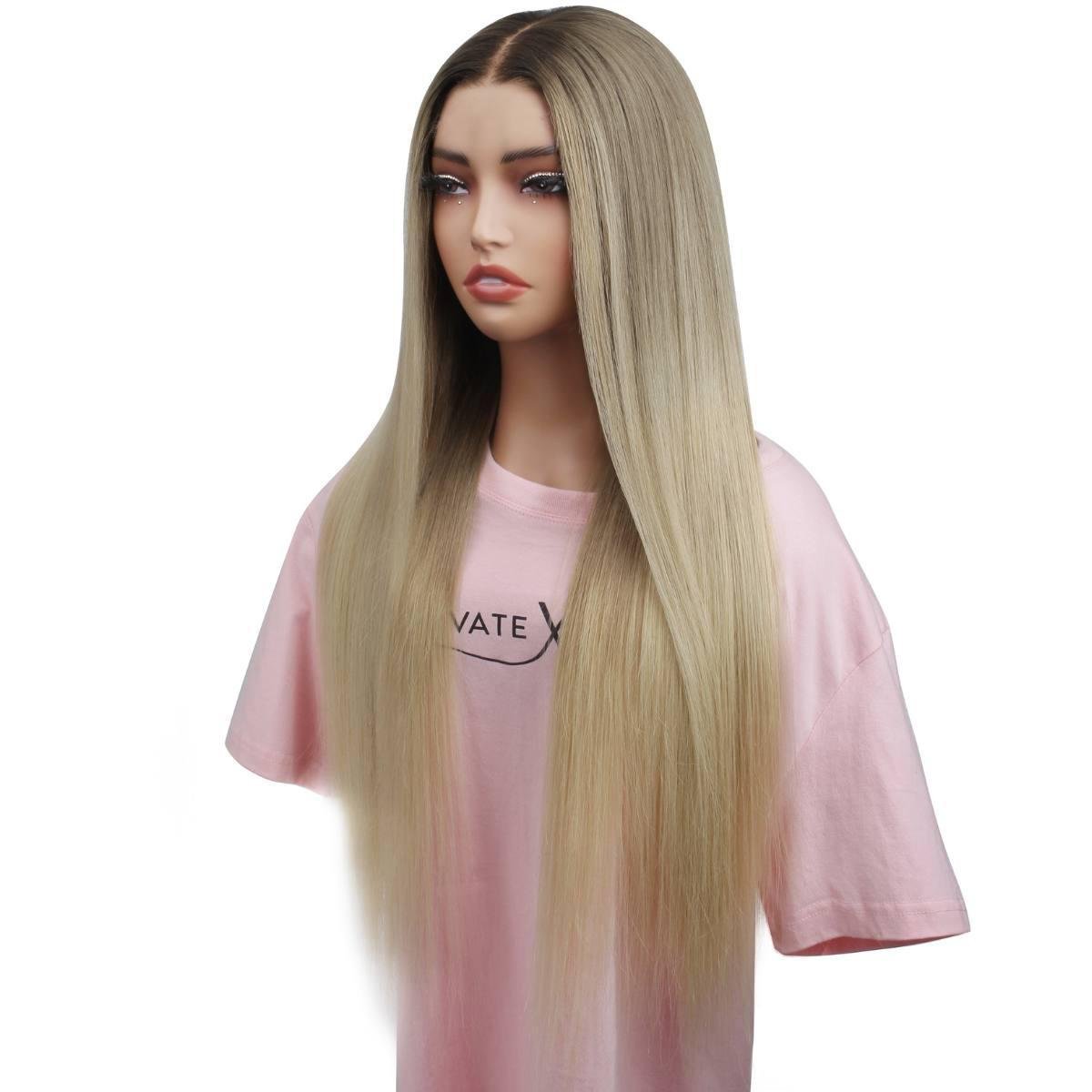 Jezebel Glueless 5x5 HD Lace Professionally Colored 100% Human Hair Closure Wig - Private Label