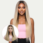 Jezebel Glueless 5x5 HD Lace Professionally Colored 100% Human Hair Closure Wig - Private Label