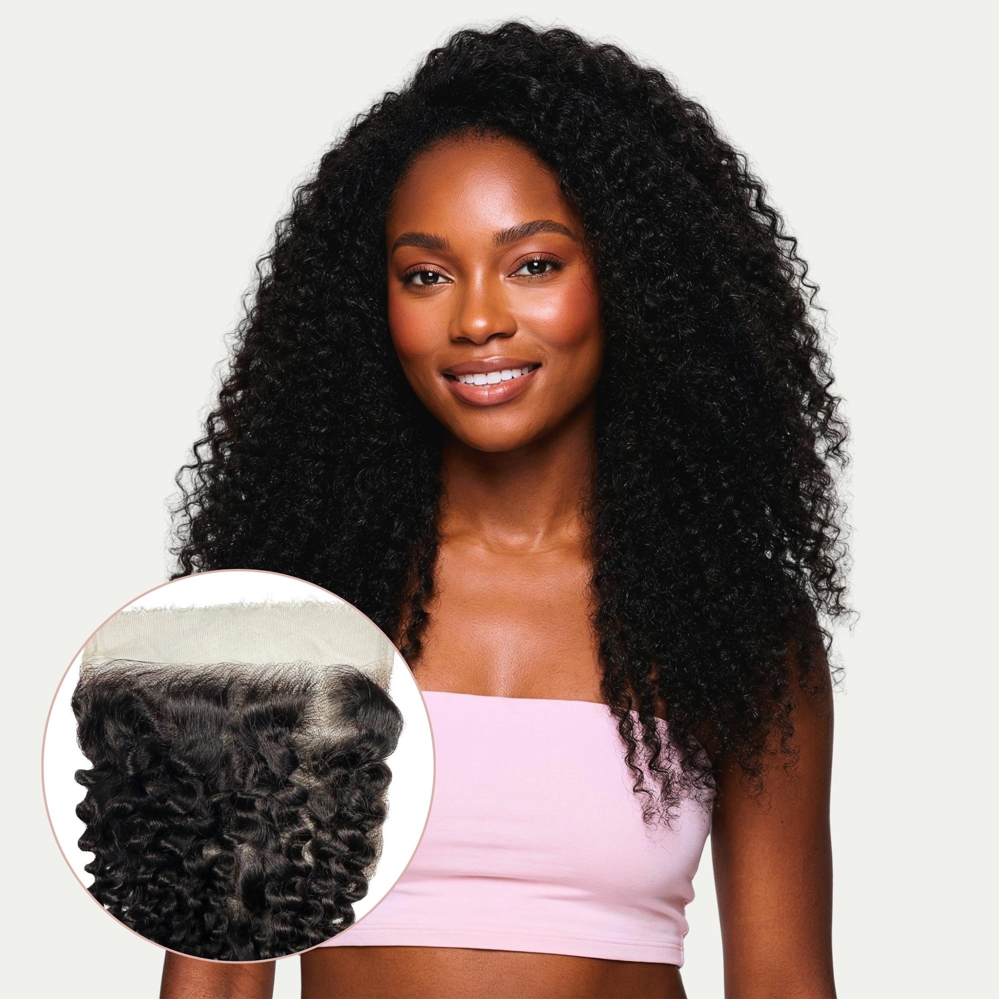Kinky Curly 6x6 HD Closure | 100% Human Hair – Private Label