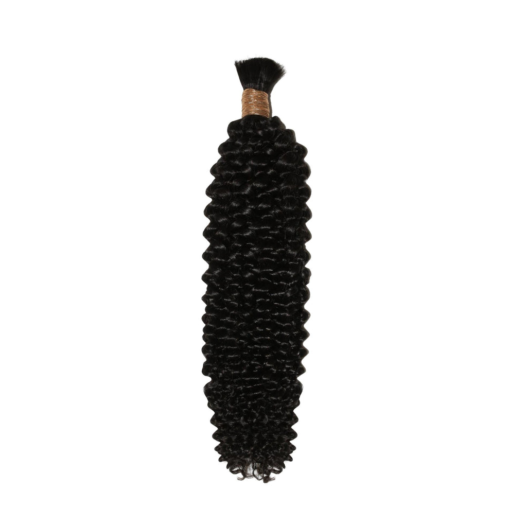 Kinky Curly Bulk 100% Human Braiding Hair - Private Label